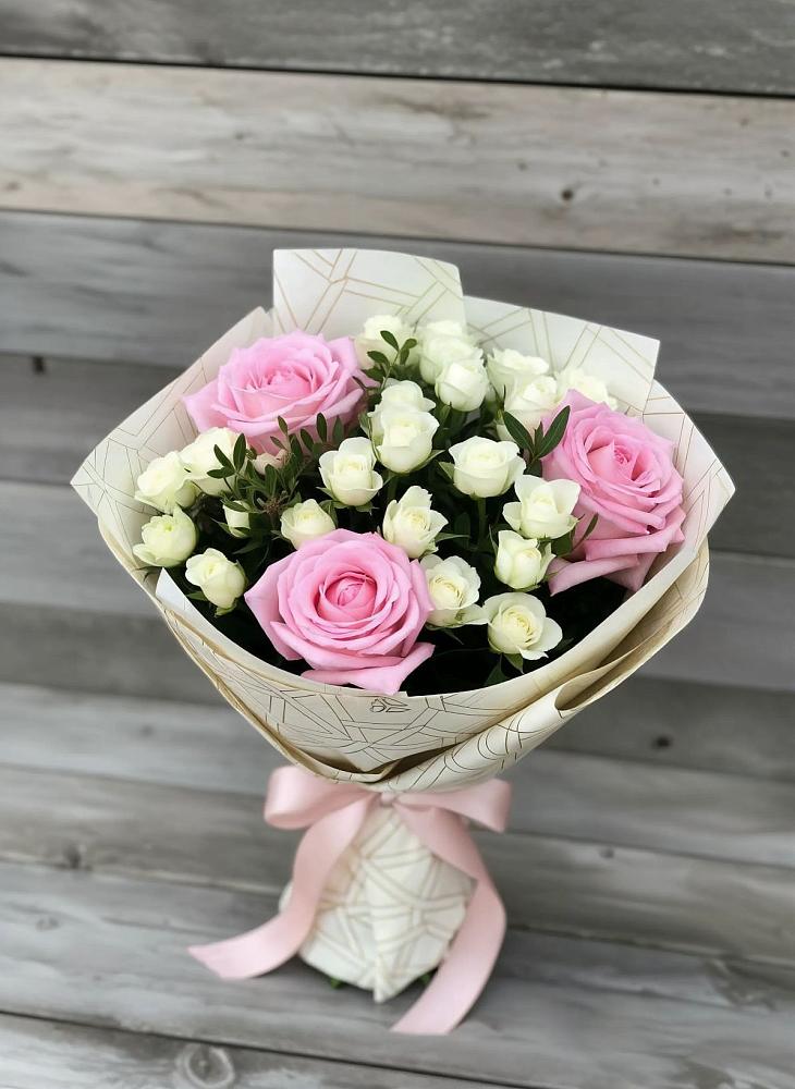 Букет цветов из: Розы в Ирклиевская