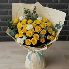 Букет цветов из:  Розы в Ирклиевская