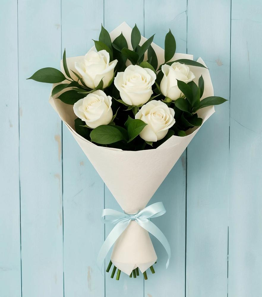 Букет цветов из: Розы в Ирклиевская