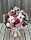 Букет цветов из: Альстромерии, Гвоздики, Розы и Хризантемы в Ирклиевская