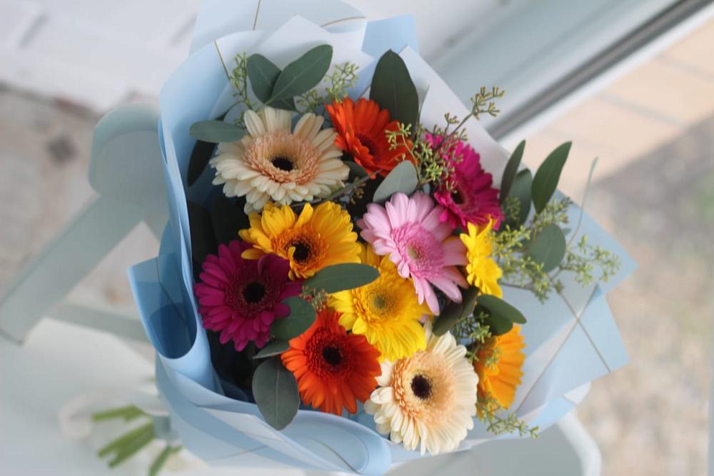 Букет цветов из: Герберы в Ирклиевская