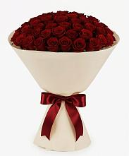 Букет 101 Бордовая роза Блэк Бакарра в Ирклиевская