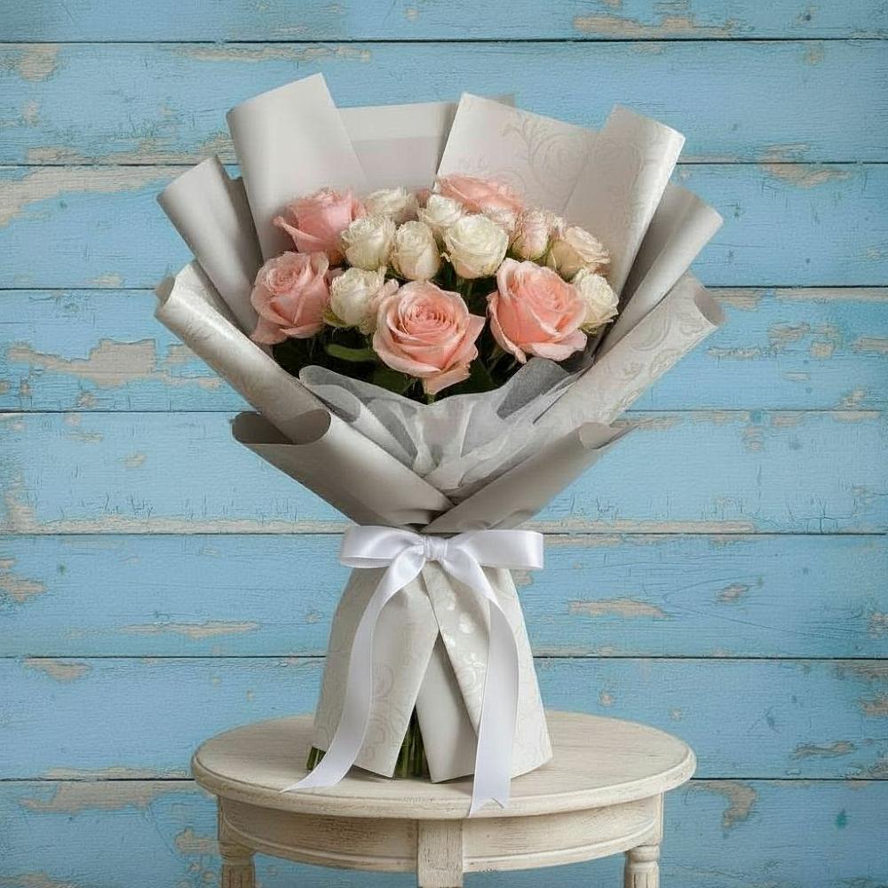 Букет цветов из: Розы в Ирклиевская