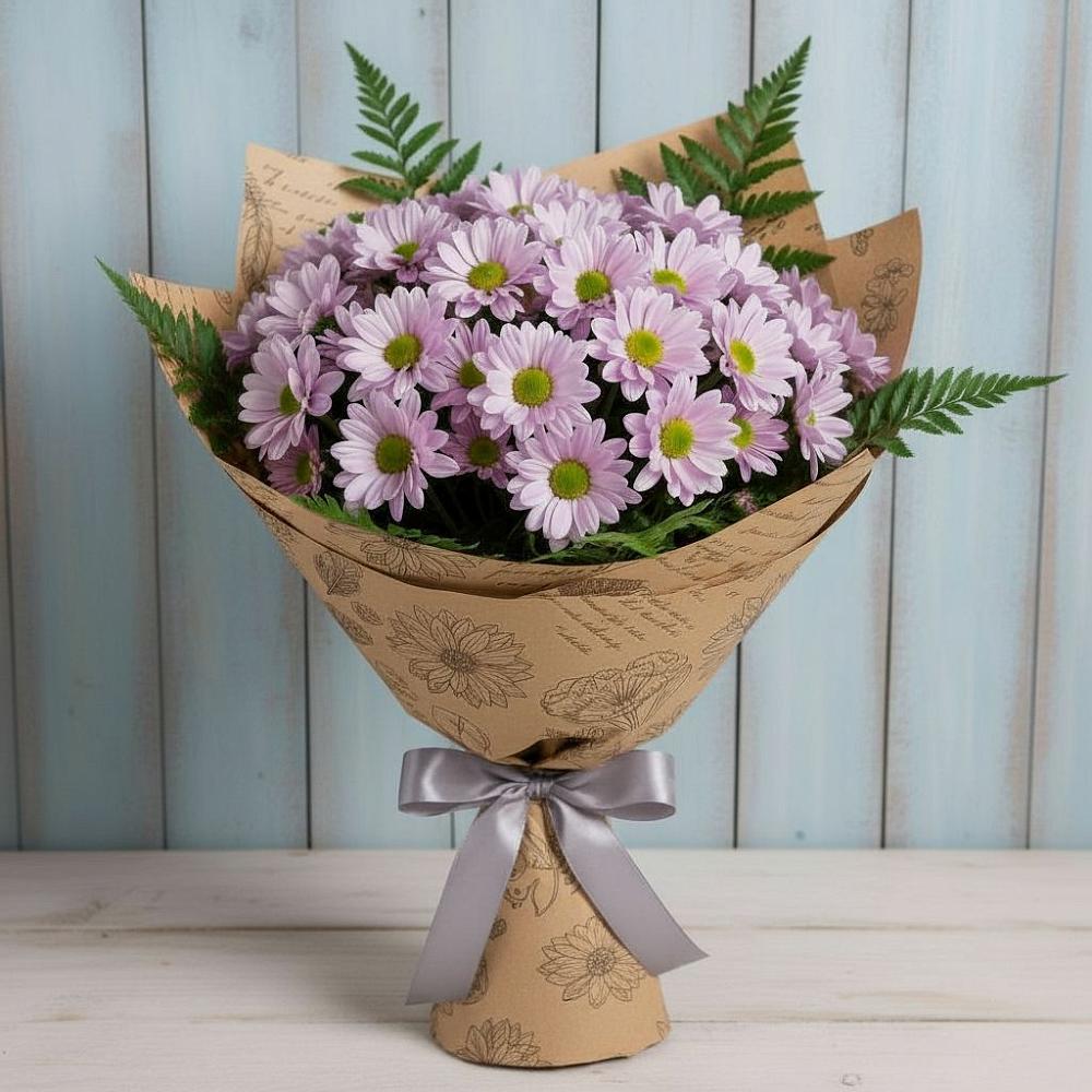 Букет цветов из: Хризантемы в Ирклиевская