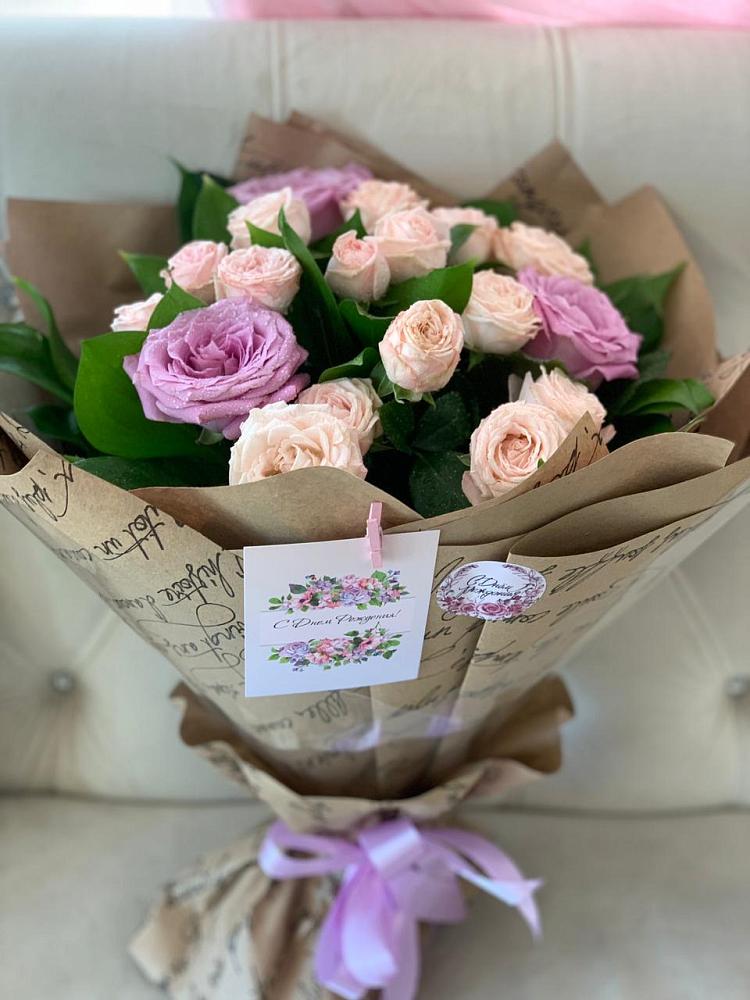 Букет цветов из: Розы в Ирклиевская