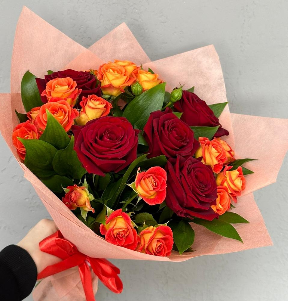 Букет Любовь и восторг в Ирклиевская