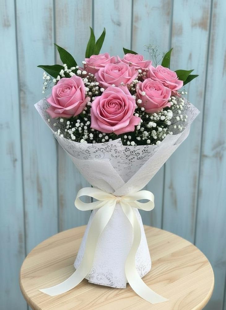 Букет цветов из: Розы в Ирклиевская