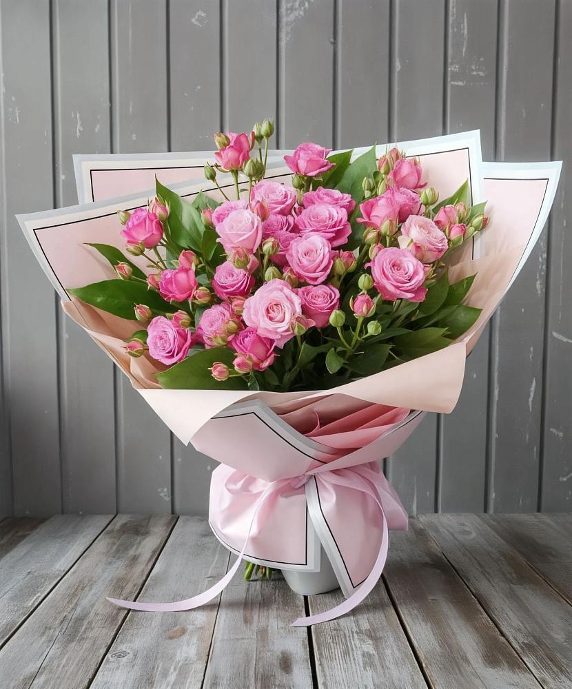 Букет Розовый кустик в Ирклиевская