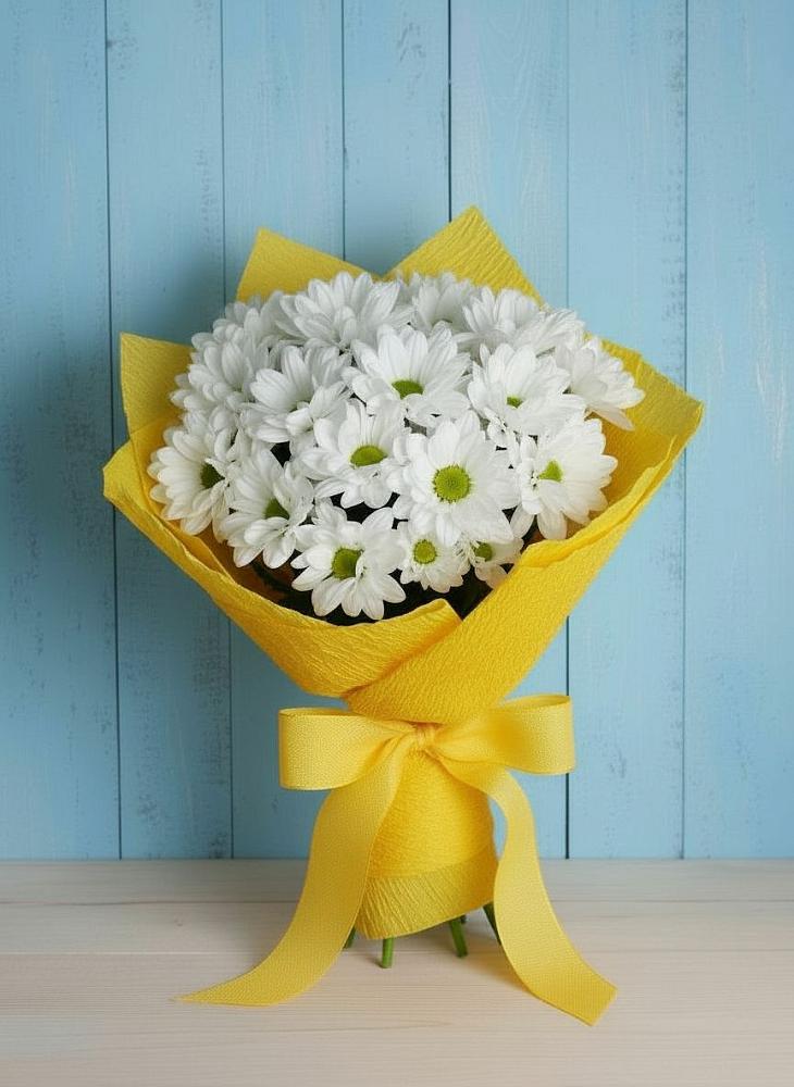 Букет цветов из: Хризантемы в Ирклиевская