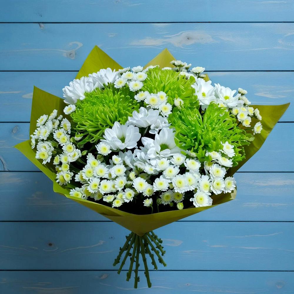 Букет цветов из: Хризантемы в Ирклиевская