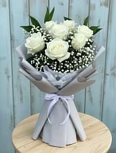 Букет цветов из:  Розы в Ирклиевская