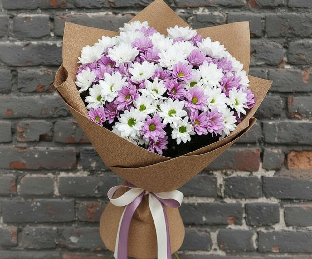 Букет цветов из: Хризантемы в Ирклиевская