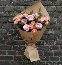 Букет цветов из:  Розы в Ирклиевская