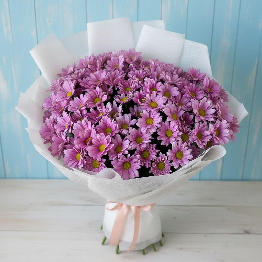 Букет цветов из: Хризантемы в Ирклиевская