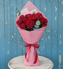 Букет цветов из:  Розы в Ирклиевская