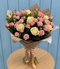 Букет цветов из:  Розы в Ирклиевская