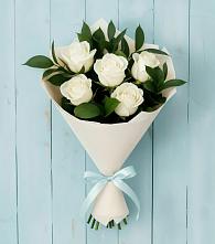 Букет цветов из:  Розы в Ирклиевская