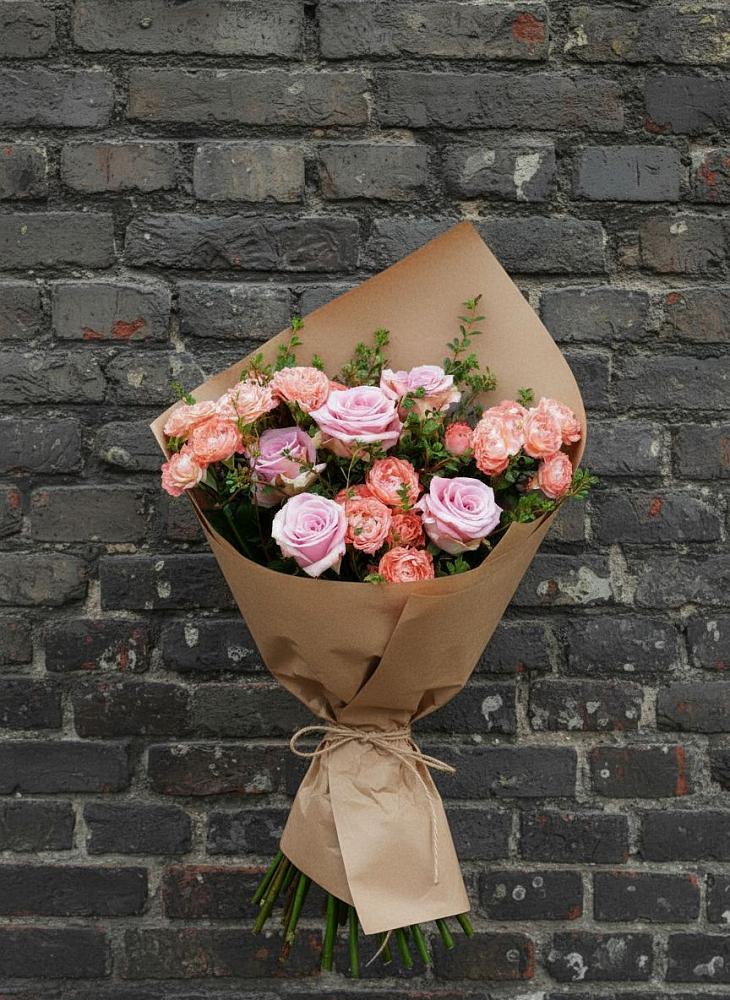 Букет цветов из: Розы в Ирклиевская