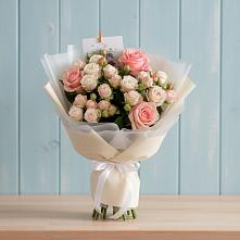 Букет цветов из:  Розы в Ирклиевская