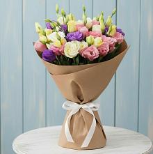 Букет цветов из:  Лизиантусы #REPLACE_PRED# Ирклиевская