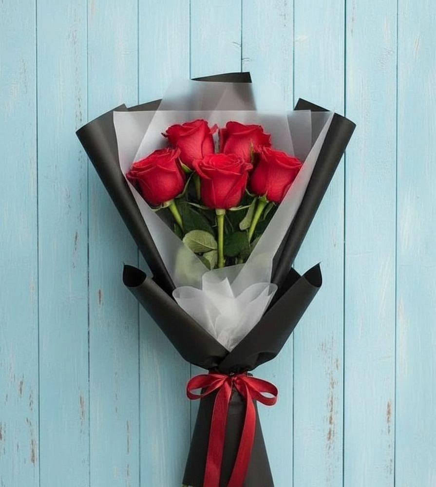 Букет цветов из: Розы в Ирклиевская